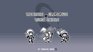 Cover image for Brave and SlimeMAZE