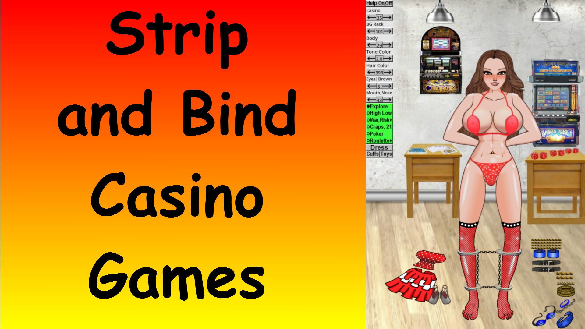 Strip And Bind Casino Games