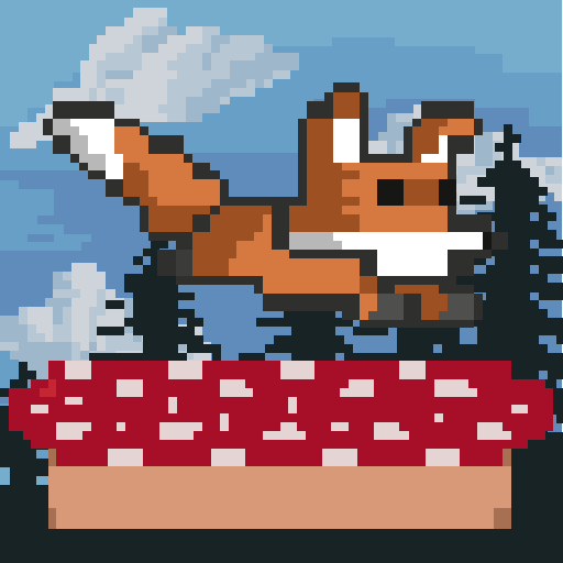 Fox hop by strikerwolfgames