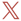 X