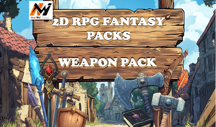 2D RPG Fantasy Packs - Weapon Pack