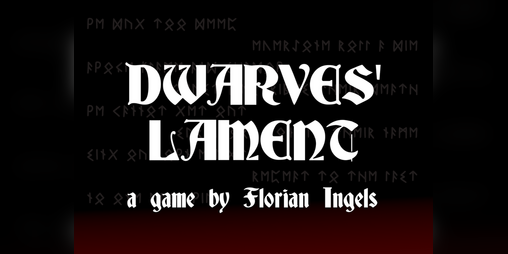 Cover image for Dwarves' Lament / La Complainte des Nains