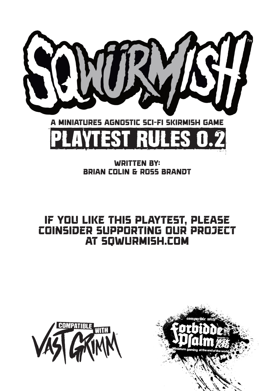 Cover image for Sqwürmish Playtest Rules