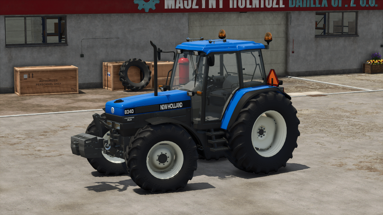 New Holland 8340 for Farming Simulator 25