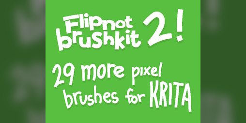 Cover image for Flipnot Brushkit 2 for Krita