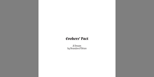 Cover image for Evokers' Pact