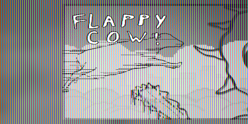 Cover image for Flappy Cow - A Completely Normal Flappy Bird Clone
