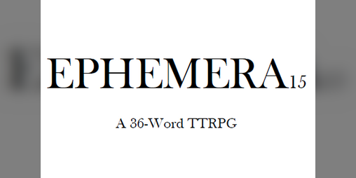 Cover image for Ephemera15