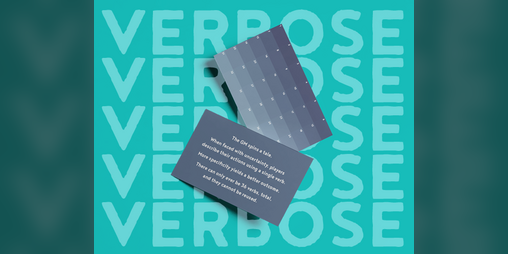 Cover image for Verbose