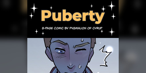 Cover image for Puberty TF Comic
