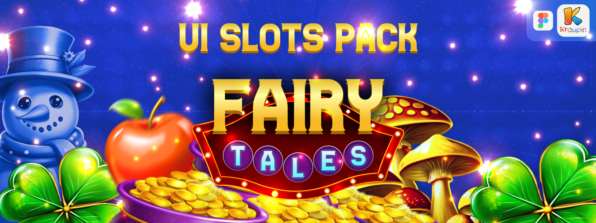 UI SLOTS PACK: FAIRY TALES