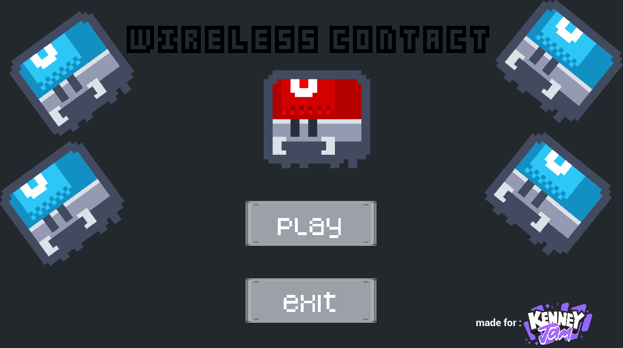 wireless contact by The Outer Blue