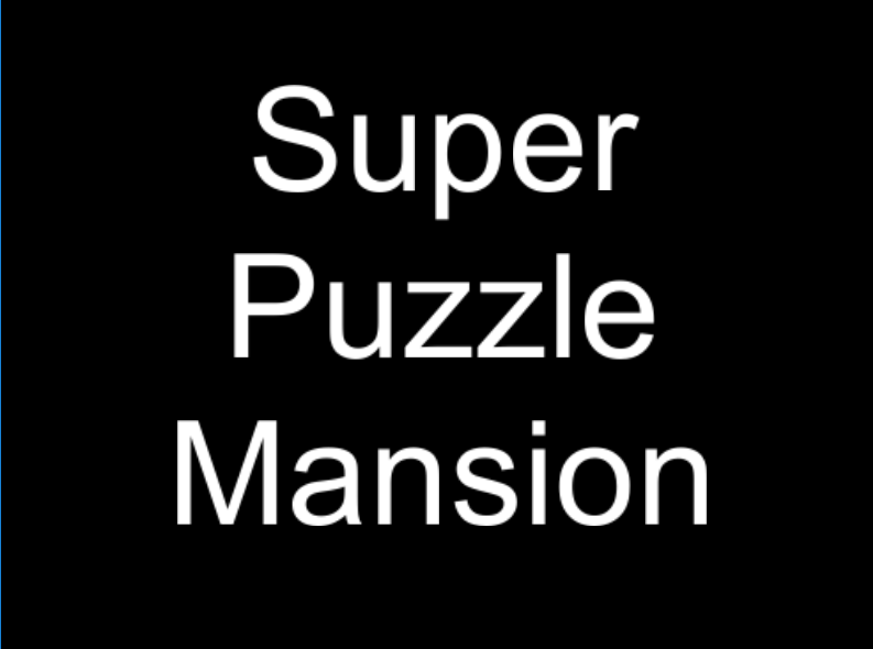 Cover image for Super Puzzle Mansion