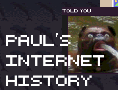 Cover image for Paul's internet history