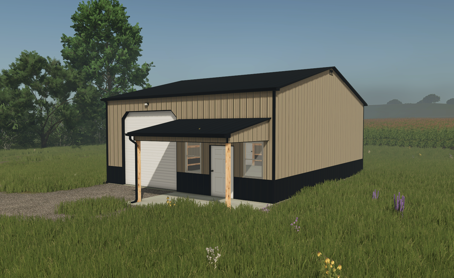 Cover image for FS25 32x40 Shed with Porch
