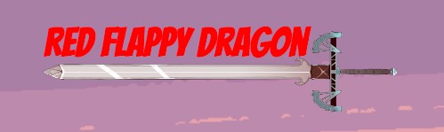 Red flappy dragon