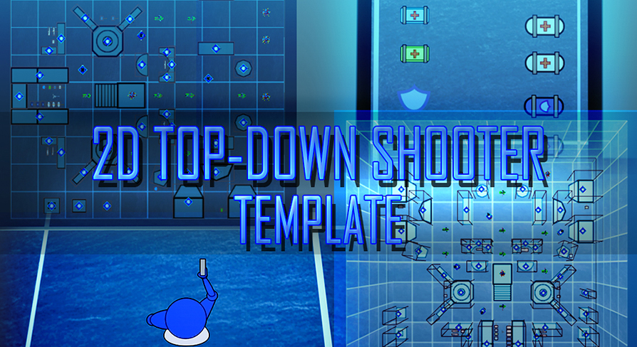 [Epic Engine] 2D Top Down Shooter Template