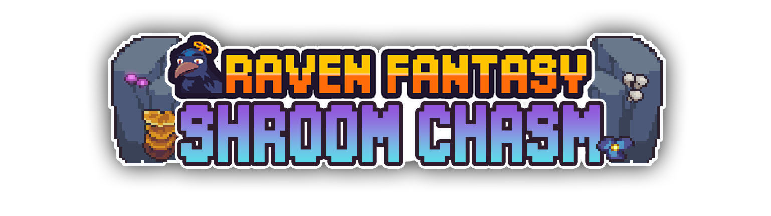 Raven Fantasy - 2D PixelArt Tileset and Sprites - Shroom Chasm