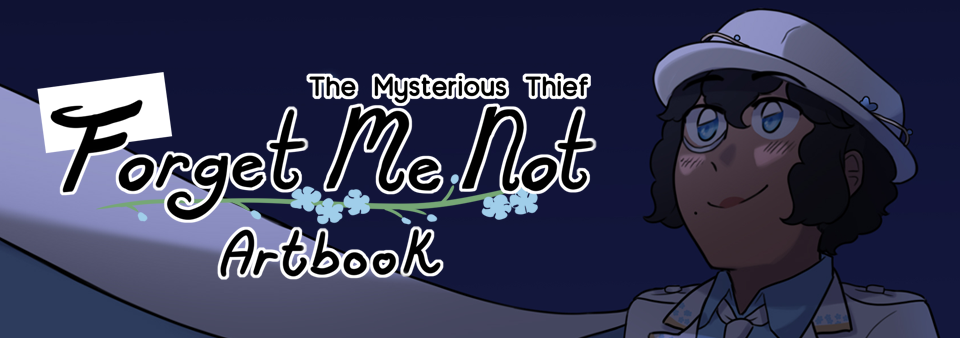 The Mysterious Thief Forget Me Not Artbook