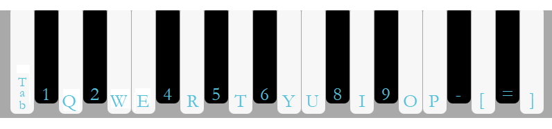 ReferenceNoteKeyboard piano key controls