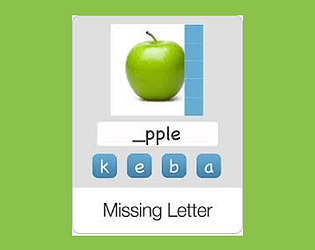 Word Missing Letter Game