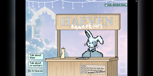 Cover image for Talk your way into heaven (point & click)