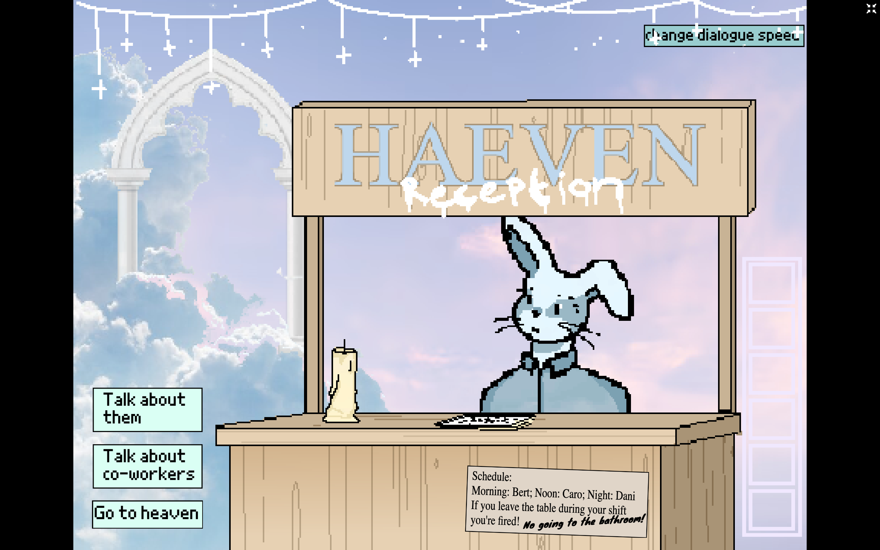 Cover image for Talk your way into heaven (point & click)