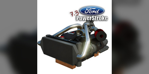 Cover image for FS25 Ford 7.3 PowerStroke Turbo Diesel