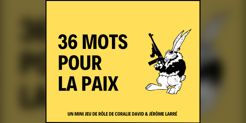 Cover image for 36 mots pour la paix