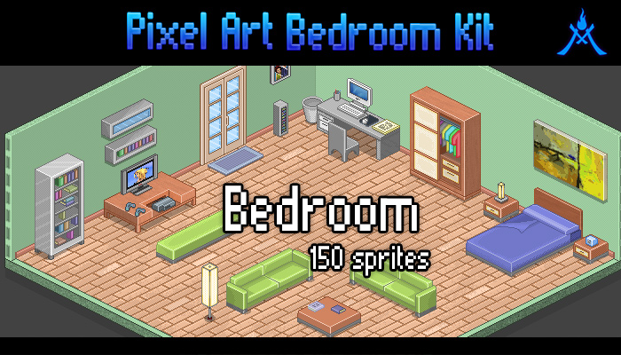 Pixel Bedroom Kit