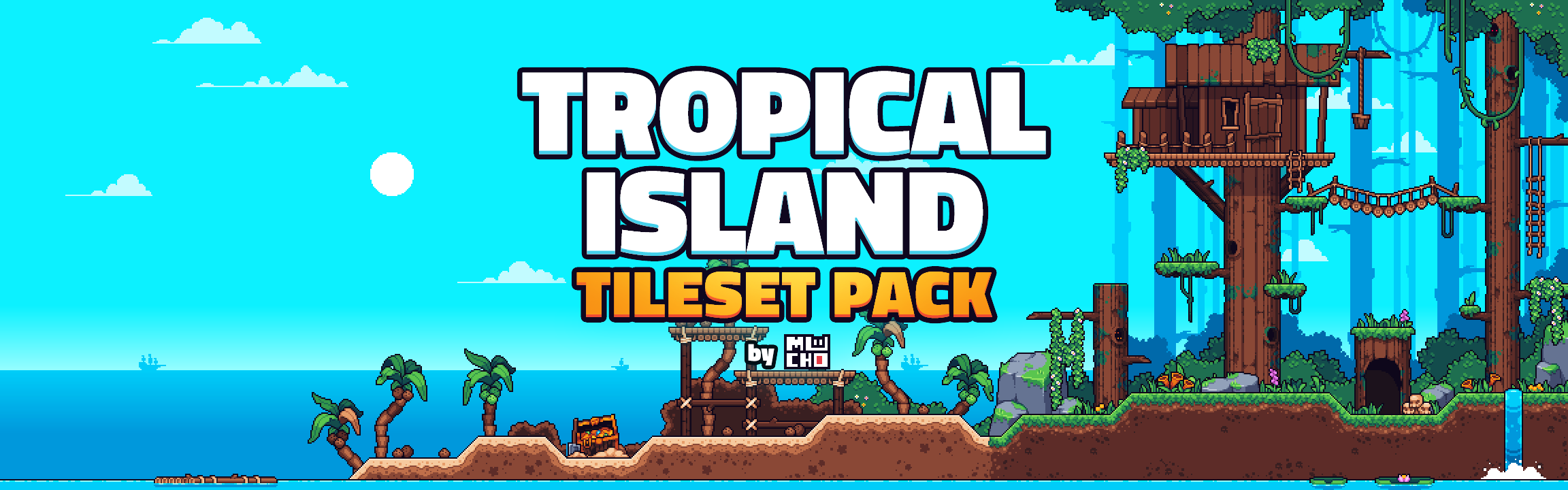 Tropical Island Tileset Pack