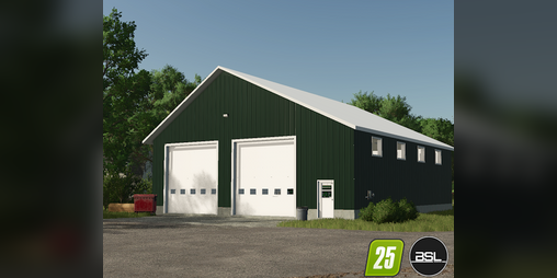 Cover image for FS25 Garage 55x65