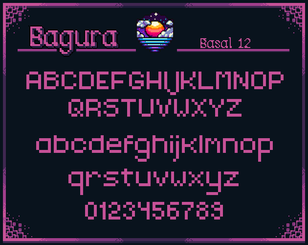 bagura-pixel-font-pack-by-burloe