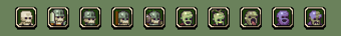 MiniSaga Pixel Assets : Undead Pack