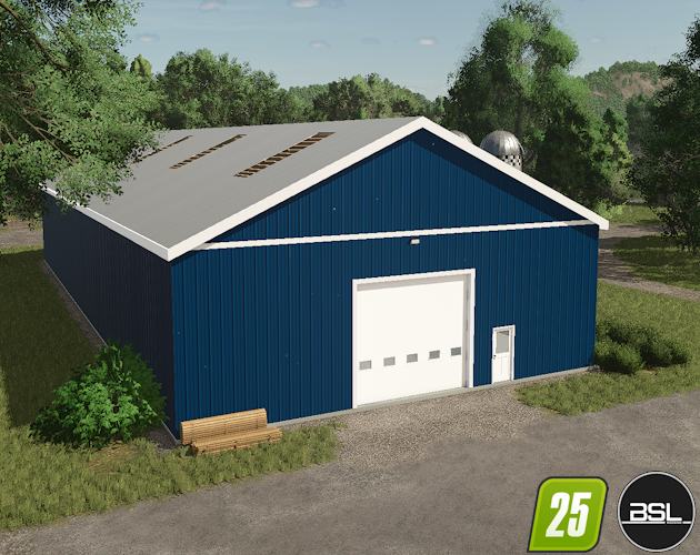 Cover image for FS25 65x150 shed