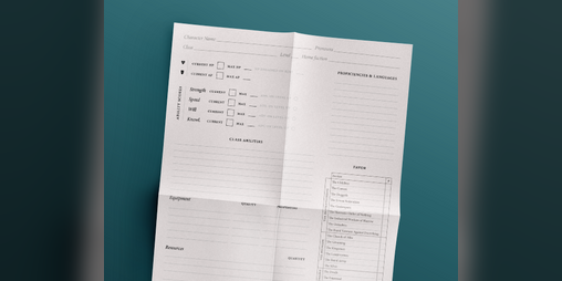 Cover image for Character sheet for Penumbra City