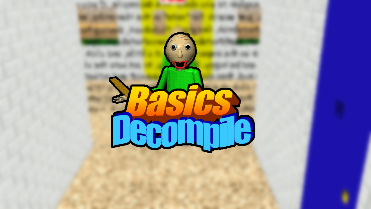 Basics Decompile - Demo!