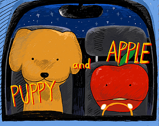 Puppy and Apple