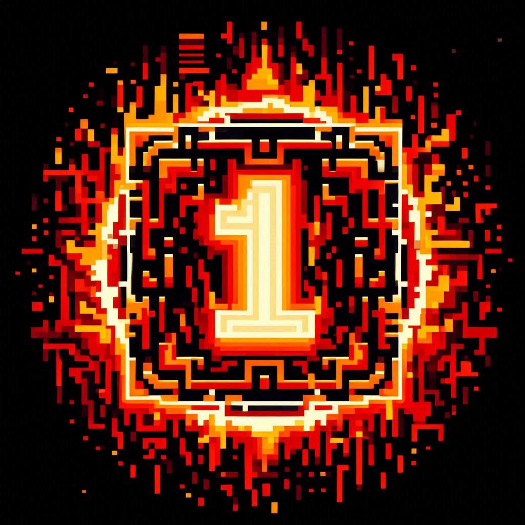 1-bit, 1-pixel, hell