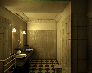 Bathroom (Obscure Japanese Escape Room Horrorgame)