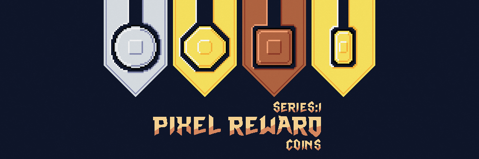 Pixel Reward Series #1 : Coins