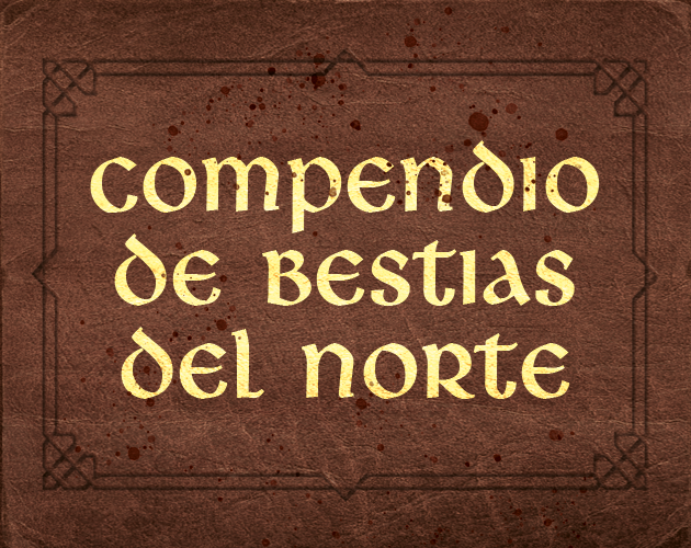 Cover image for Compendio de Bestias del Norte