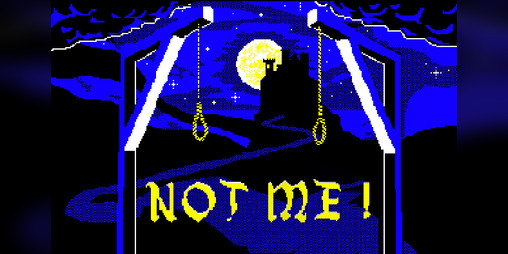 Cover image for NOT ME ! For AMSTRAD machine
