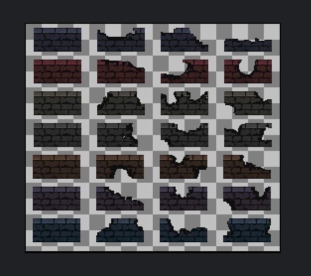 PIXEL ART WALL ASSETS by ARWE7