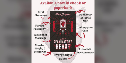 Cover image for The Reanimator's Heart (The Reanimator Mysteries #1)