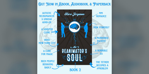 Cover image for The Reanimator's Soul (The Reanimator Mysteries #2)