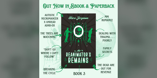 Cover image for The Reanimator's Remains (The Reanimator Mysteries #3)