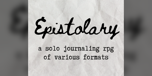 Cover image for Epistolary