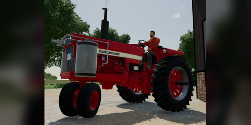 Cover image for International Harvester 966 Propane Tractor