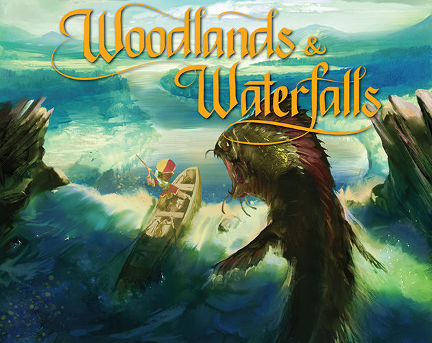 Cover image for QuarterShots: Woodlands & Waterfalls